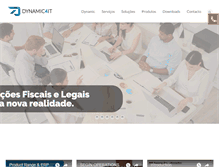 Tablet Screenshot of dynamic4it.com
